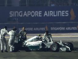 Esta es la segunda vez que Rosberg abandona un circuito. EFE D. Azubel  /