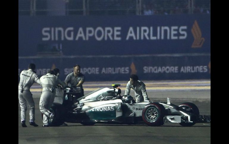 Esta es la segunda vez que Rosberg abandona un circuito. EFE D. Azubel  /