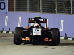 'Checo' Pérez inició en el lugar 15 y finalizó séptimo. AFP  T. Kitamura.  /