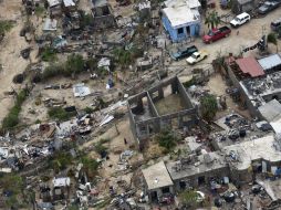 Vista aérea de San José del Cabo tras el paso de 'Odile'. AFP A. Estrella  /