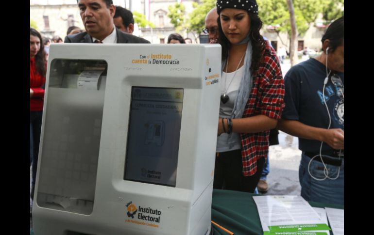 El IEPC informa que hasta el momento se ha registrado la votación de nueve mil 59 personas. EL INFORMADOR ARCHIVO  /