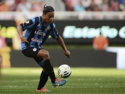 Ronaldinho abrió el marcador y puso el 0-1 al inicio del partido. MEXSPORT A. Macías  /