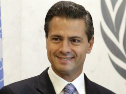 Para Fox, Peña ''es cumplidor y está centrado en lo que México necesita. Le esperan a México mejores tiempos''. EFE J. Szenes  /