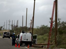 Se ha restablecido el servicio de energía eléctrica en alrededor de 140 mil usuarios de la población afectada. AP D. López-Mills  /