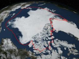 El comportamiento del casco polar es de importancia, ya que marca cambios climáticos que vivirá el planeta en las próximas décadas. TWITTER / @NASA.