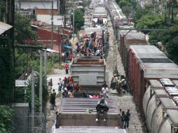 El funcionario estadounidense destaca  la nueva política para que los migrantes no utilicen el tren para viajar. NTX / ARCHIVO