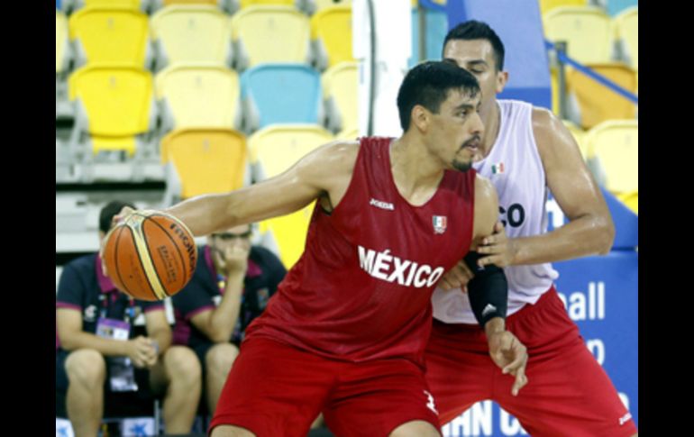 Gustavo Ayón tuvo una destacada actuación con la selección mexicana en el Mundial de Baloncesto 2014. EFE / ARCHIVO