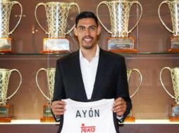 Gustavo Ayón, nuevo jugador del Real Madrid. TWITTER / @RMBaloncesto