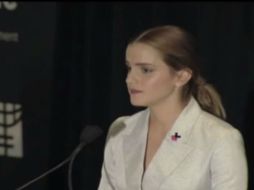 Emma Watson captó la atención por el discurso que dio en la ONU sobre la igualdad de género. YOUTUBE / HeForShe