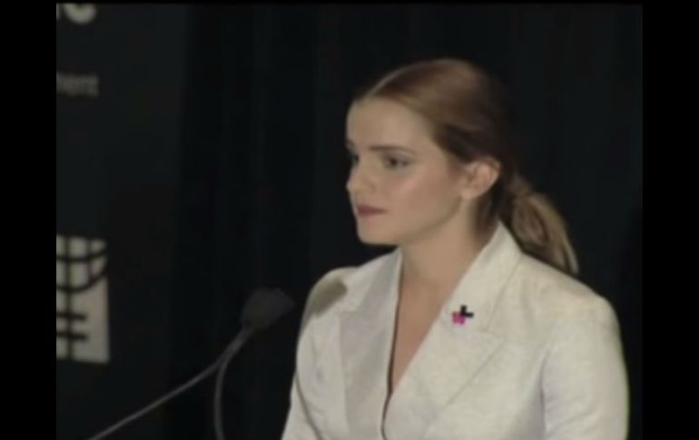 Emma Watson captó la atención por el discurso que dio en la ONU sobre la igualdad de género. YOUTUBE / HeForShe