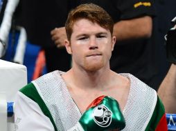 El boxeador Saúl 'Canelo' Álvarez busca mayor presencia mediática en sus funciones. AFP / ARCHIVO