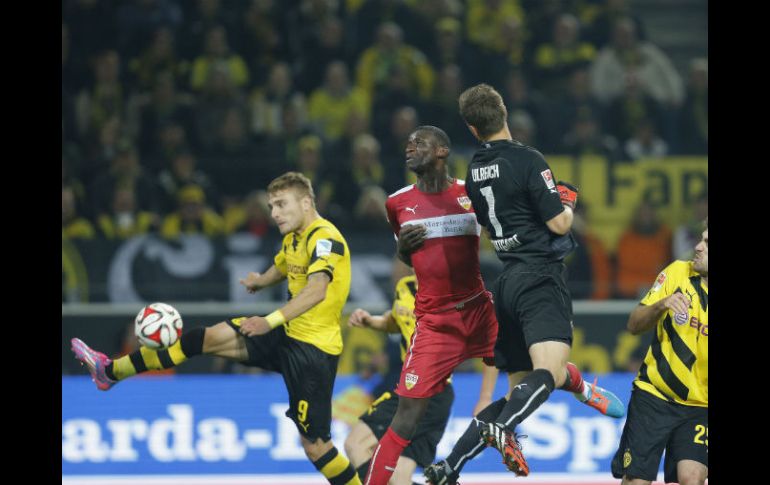 Ciro Immobile anota al minuto 86 para empatar el partido. AP /  F. Augstein