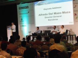 Alfredo del Mazo Maza, en la Séptima cumbre de Infraestructura y Finanzas Subnacionales de México. EL INFORMADOR / M. Infante