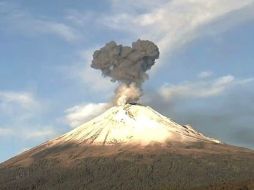 El Cenapred indica que el semáforo de alerta volcánica se encuentra en amarillo fase 2. YOUTUBE / webcamsdemexico