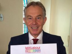 Blair afirma estar orgulloso de su trabajo a favor de los homosexuales. TWITTER / @tonyblairoffice.