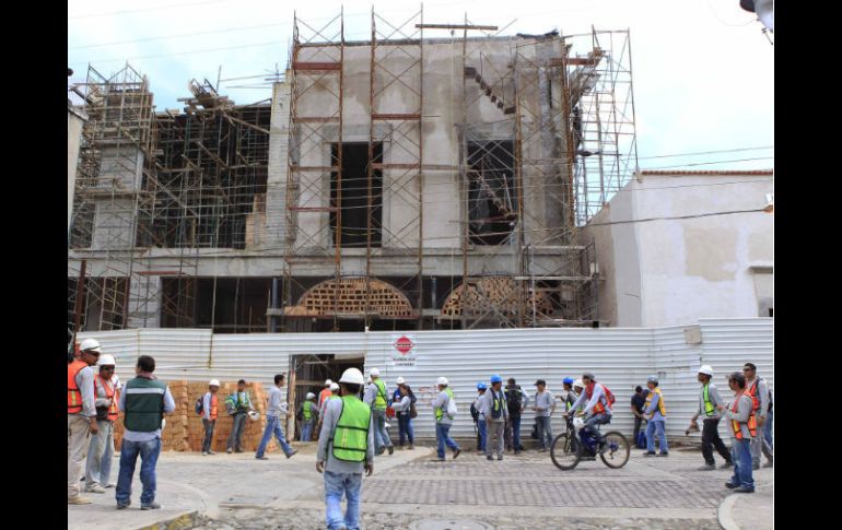 Ya se construye un hotel y un corredor comercial, entre otras obras. EL INFORMADOR / M. Vargas