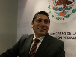 El coordinador de los legisladores del PAN, Jorge Luis Preciado Rodríguez lamenta la muerte de su compañero. NTX / ARCHIVO