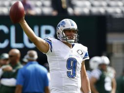 Stafford finalizó con 24 pases completos en 34 intentos para 293 yardas. AFP / J. Zelevansky