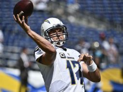 Philip Rivers pasó para 377 yardas y tres touchdowns. AP / D. Poroy