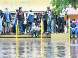 LA “VENECIA” TAPATÍA. En cada temporal de lluvias, la Avenida López Mateos registra inundaciones que paralizan la zona. EL INFORMADOR / E. Pacheco