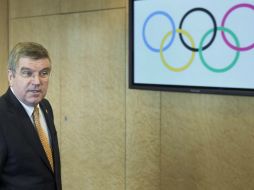 El presidente del COI Thomas Bach manifestó su confianza en el éxito de los Juegos Olímpicos de Río, basandose en el Mundial de fútbol. EFE / ARCHIVO