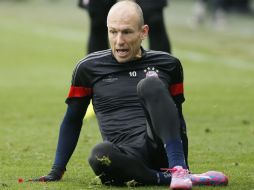 Robben se mostró intranquilo ante la actitud que han mostrado los árbitros esta temporada en el futbol alemán. EFE / Y. Kochetkov