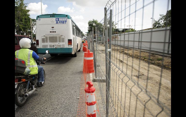 Las obras de las dos estaciones de La Normal y El Santuario se trabajarán hasta marzo o abril de 2015. EL INFORMADOR / J. Mendoza