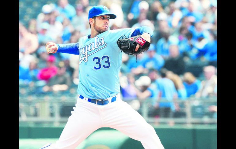 James Shields será el encargado de abrir el primer partido de postemporada de los Reales. ESPECIAL /