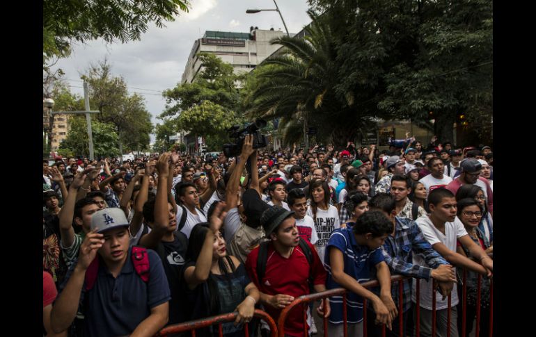 Este reglamento debería aplicarse en manifestaciones, en conciertos o en encuentros deportivos. EL INFORMADOR / ARCHIVO