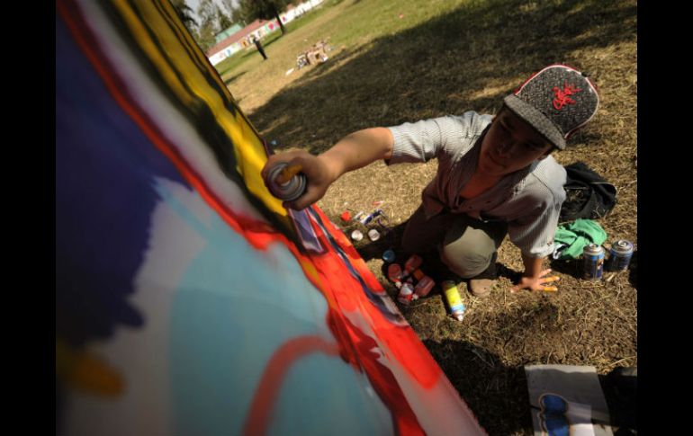 Durante el MoS se realizará un mural colectivo de 400 metros de longitud. EL INFORMADOR / J. Mendoza