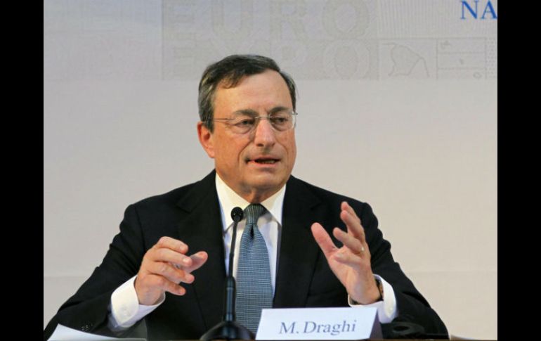 Mario Draghi. Intervención fallida. EFE / C. De Luca