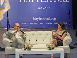 El escritor y ensayista británico durante su participación en el encuentro literario 'Hay Festival'. NTX / J. Lira