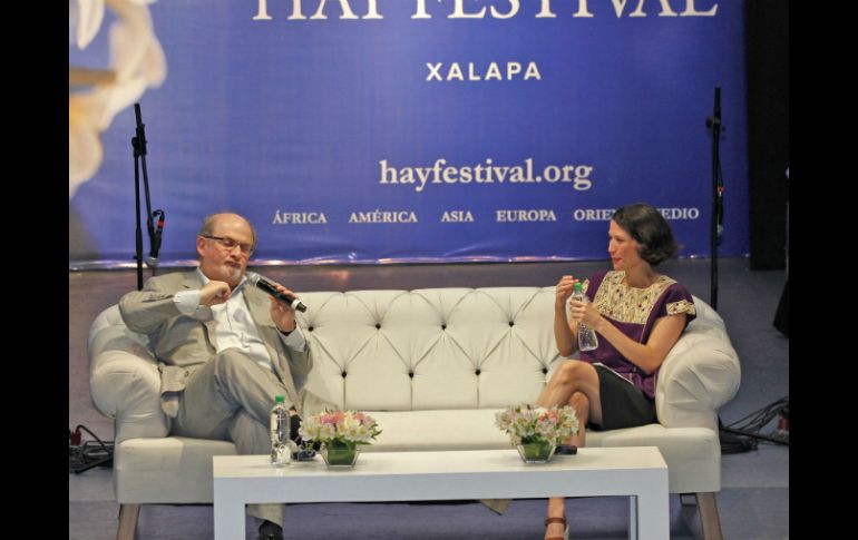 El escritor y ensayista británico durante su participación en el encuentro literario 'Hay Festival'. NTX / J. Lira