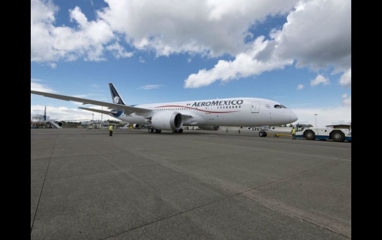 Un Boeing 737 viajaba con destino a la Ciudad de México. NTX / ARCHIVO