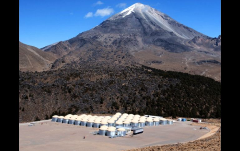 El Observatorio HAWC se ubica en las faldas del volcán Sierra Negra, en el oriente del estado de Puebla. EFE / ARCHIVO