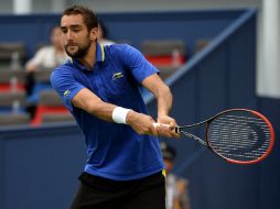 La derrota impidió que Cilic se asegurase un lugar en la Final del Circuito de la ATP de Londres. AFP / J. Eisele