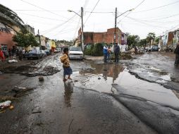 Las lluvias fuertes causan daños en el inmobiliario, incluyendo una primaria, una secundaria y un preescolar. EL INFORMADOR / A. Camacho