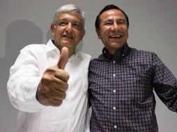 El diputado compartió en su cuenta de Twitter que López Obrador destapó a Lázaro Mazón como candidato para gobernador de Guerrero. TWITTER / @ferbelaunzaran