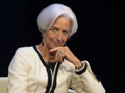 Christine Lagarde alerta que se deben aplicar políticas correctas en materias fiscal y monetaria. AFP / J. Watson