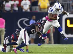 Ahmad Bradshaw. Los Potros suman cuatro victorias consecutivas en la temporada. EFE /   L. Smith