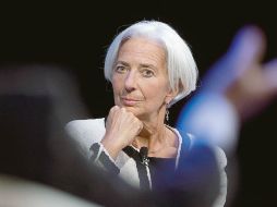 Peligro. Alerta de Christine Lagarde. BLOOMBERG  /