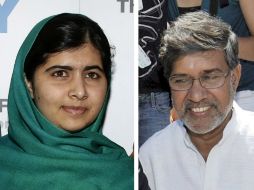 La paquistaní Malala Yousafzai y el indio Kailash Satyarthi han sido nombrados Premio Nobel de la Paz 2014. EFE / J. Szenes