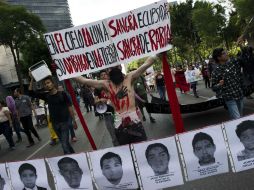 La desaparición de los normalistas sucede un día después del asesinato de seis personas por fuerzas policiales. AFP / ARCHIVO