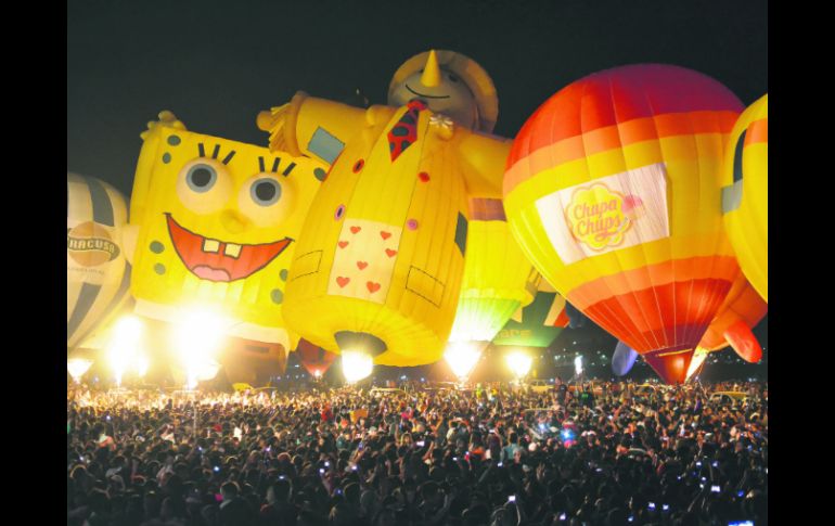 Del 14 al 17 de noviembre el FIG no solo traerá a los mejores 16 pilotos del mundo y más sorprendentes globos aerostáticos. ESPECIAL / CORTESÍA Festival del Globo