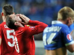 Este gol fue el número 43 de Wayne Rooney con la Selección inglesa. AFP / G. Kirk