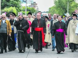 Presente. Juan Sandoval Íñiguez también participó en el trayecto de la Romería de este año. EL INFORMADOR / F. Atilano