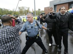 Desde la muerte de Michael Brown, la tensión se ha elevado en la ciudad. AP / C. Arbogast