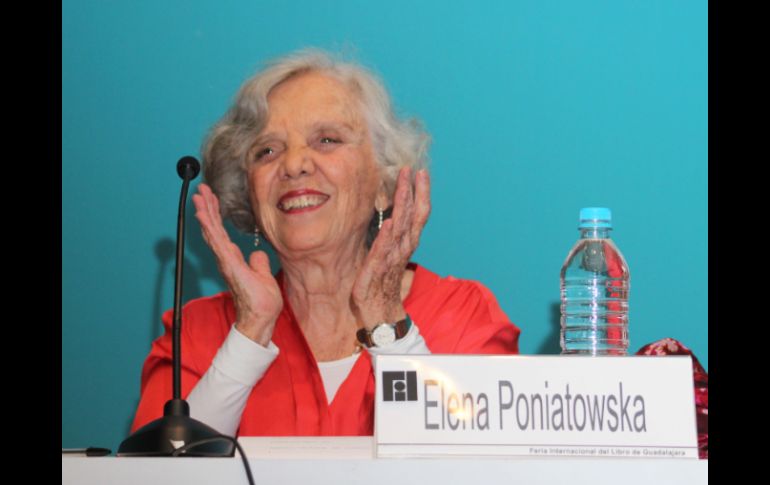 Elena Poniatowska es una de los 650 autores que se darán cita en el magno evento cultural. EL INFORMADOR / ARCHIVO