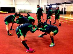 La Copa del Mundo se llevará en Canadá en 2015, por ahora, entrenan para el Premundial 2014 de la Concacaf. TWITTER / @miseleccionmx.