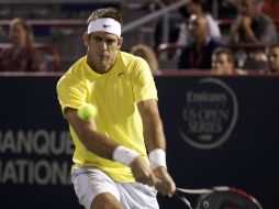 Del Potro confirma su ausencia en el ATP de Basilea y París para prepararse para el año que viene. EFE / ARCHIVO